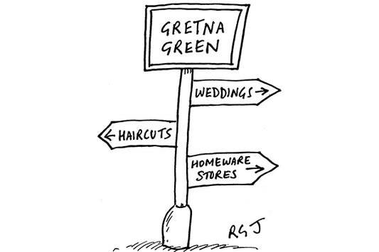 RGJ - Gretna Green signpost - 10 April 2021