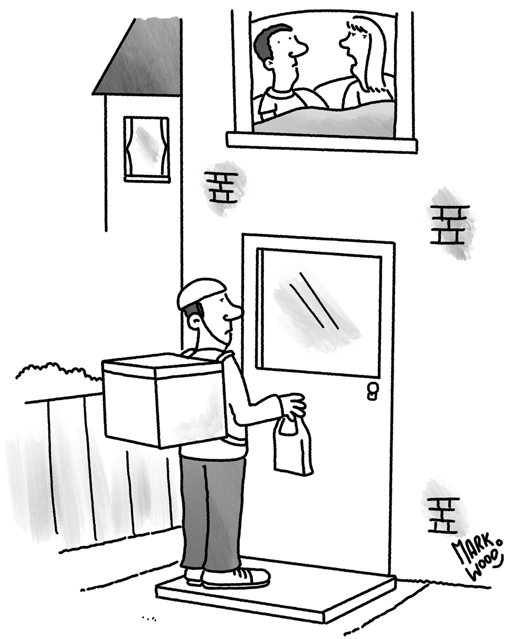 Mark Wood - No, it’s your turn to bring us breakfast in bed - 14 March 2026