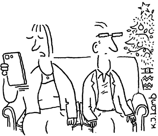 KJ Lamb - ‘Message from the Hendersons – they’re sorry we didn’t quite make their Christmas card list this year, but Happy Christmas anyway.’ - 13 December 2025