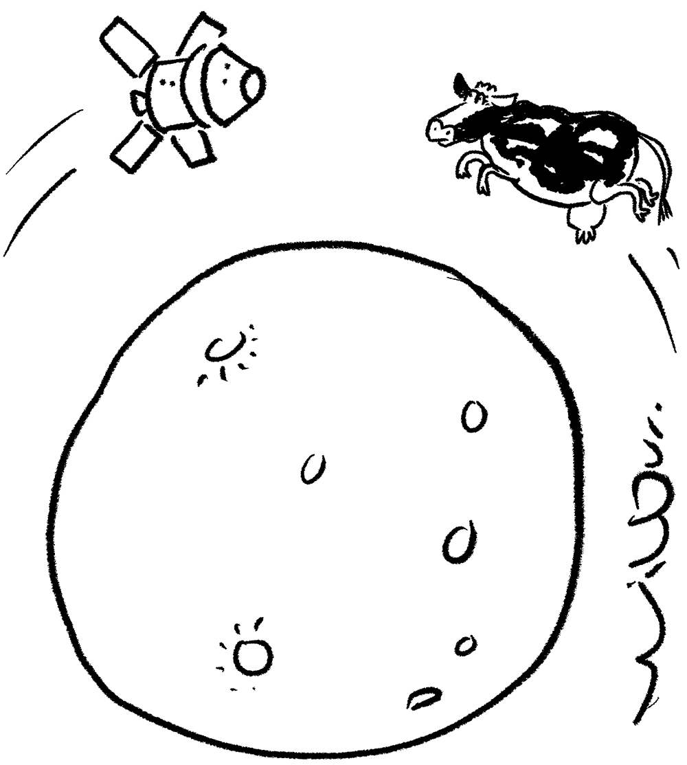 Wilbur - Moon cow - 11 April 2026