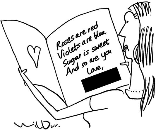 Wilbur - Roses are red - 14 February 2026