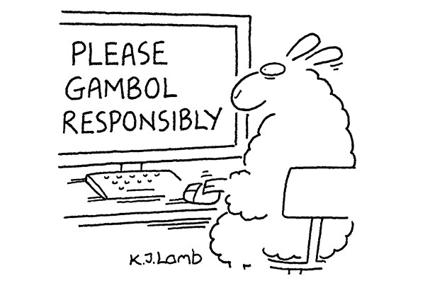 KJ Lamb - Please gambol responsibly - 18 April 2020