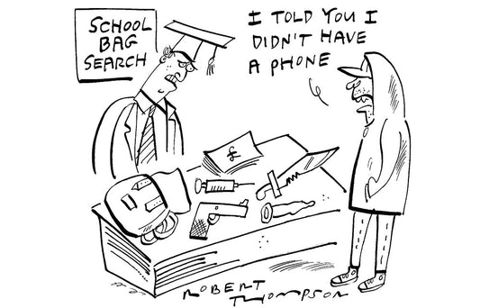 Robert Thompson - School bag search - 24 February 2024