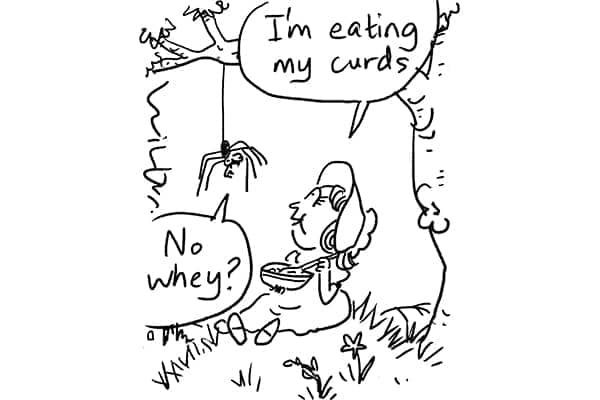 Wilbur - I'm eating my curds - 4 December 2021