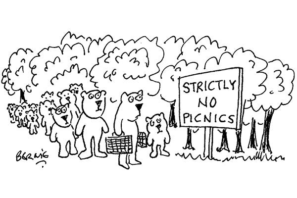 Bernie - Strictly no picnics - 11 April 2020