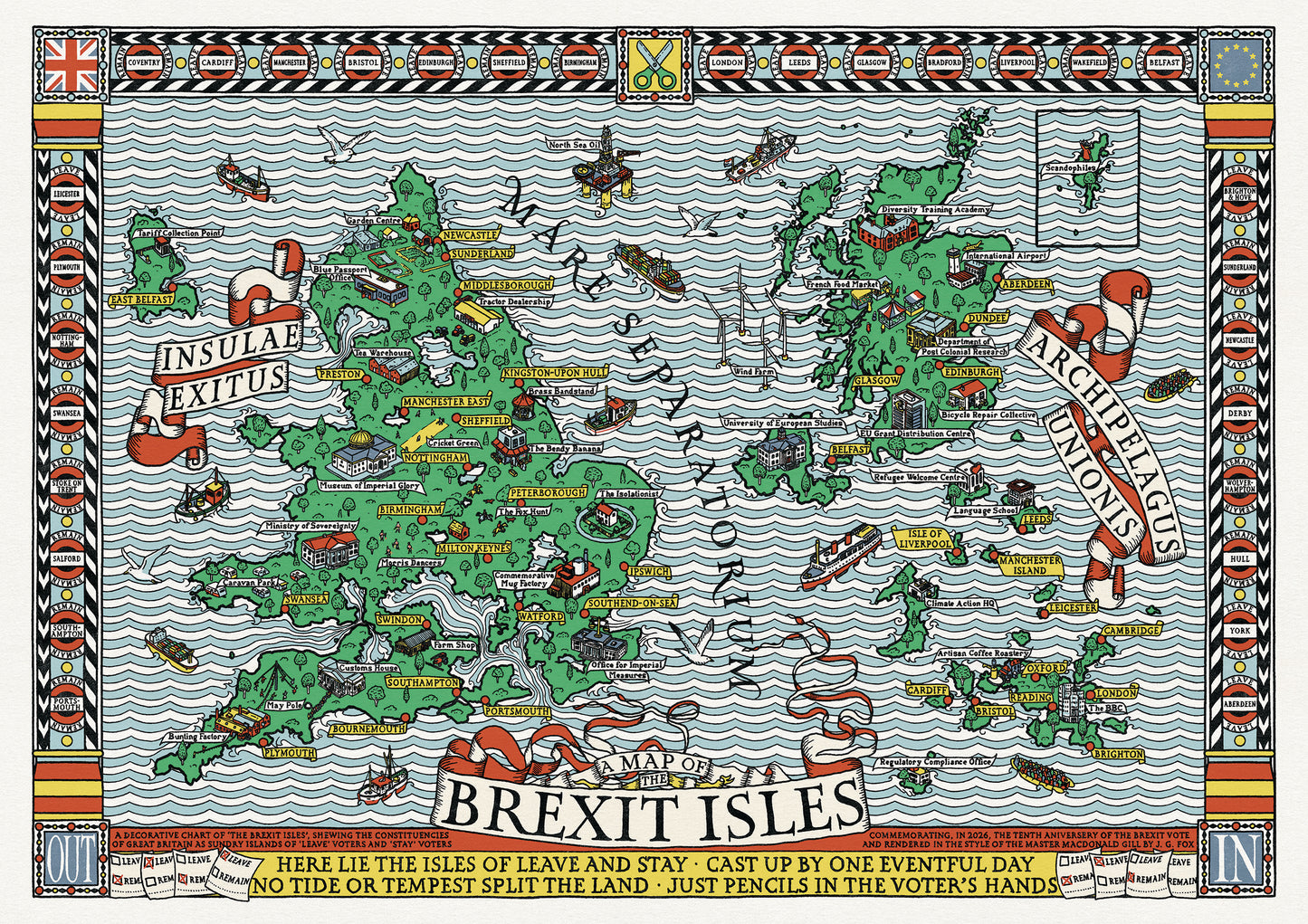 A Map of the Brexit Isles