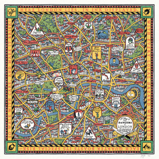 The Dangers of London: An illustration of the perils of every postcode