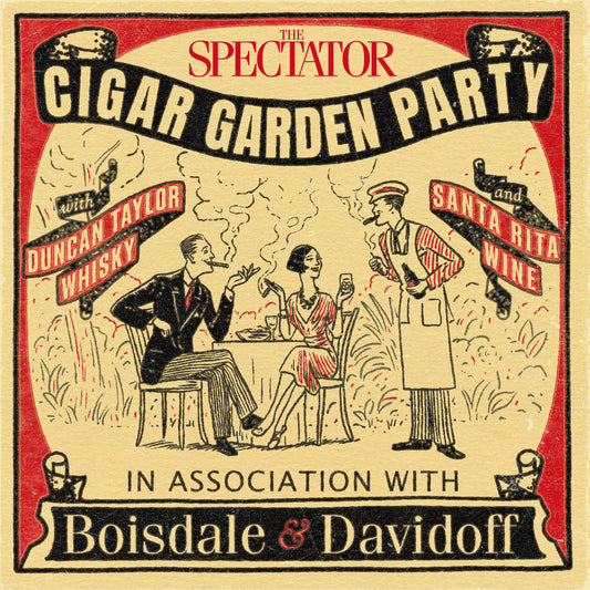 The Spectator & Boisdale’s Summer Cigar Garden Party, Thursday 2 July, 7.30-10.00pm