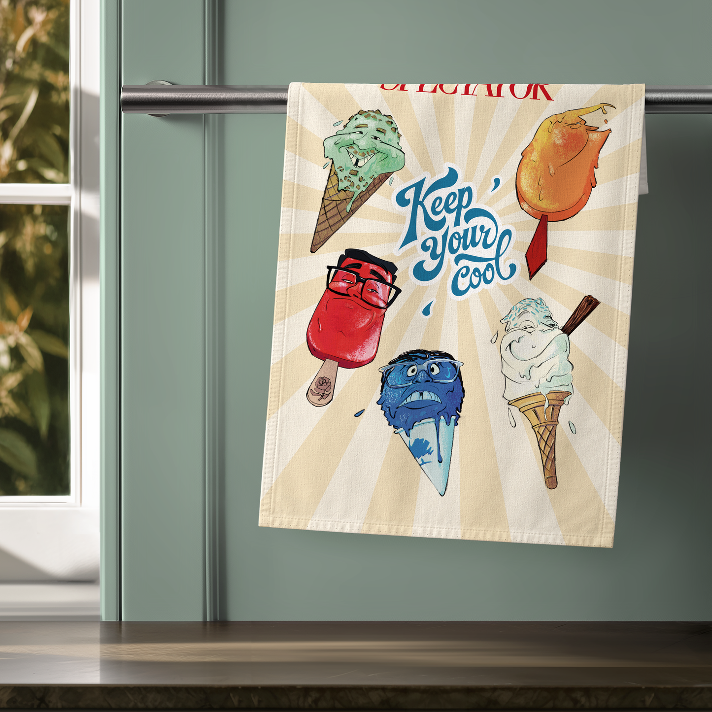 Keep your cool tea towel