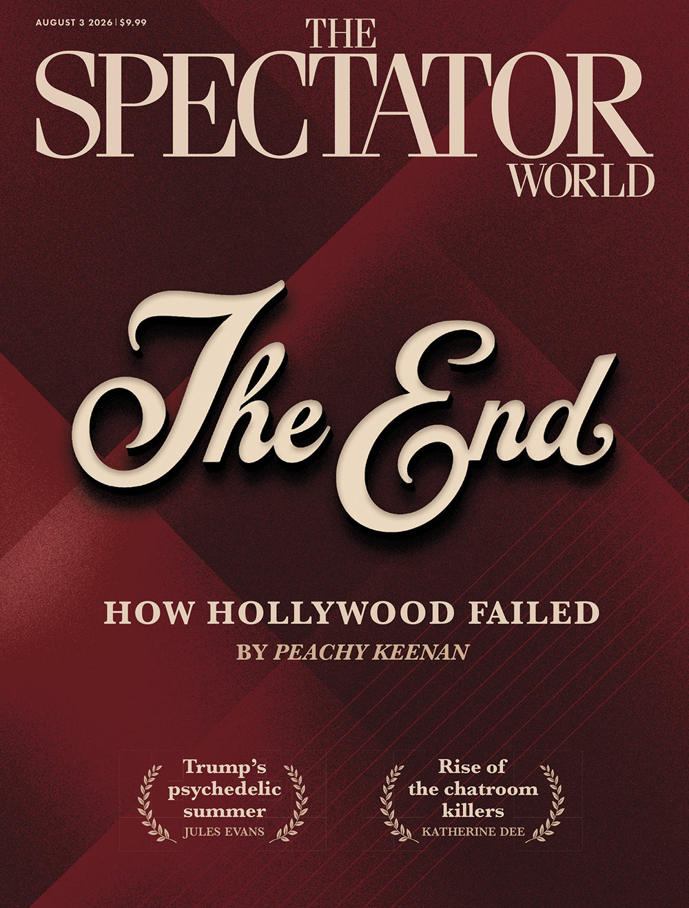 3 August 2026 US edition cover