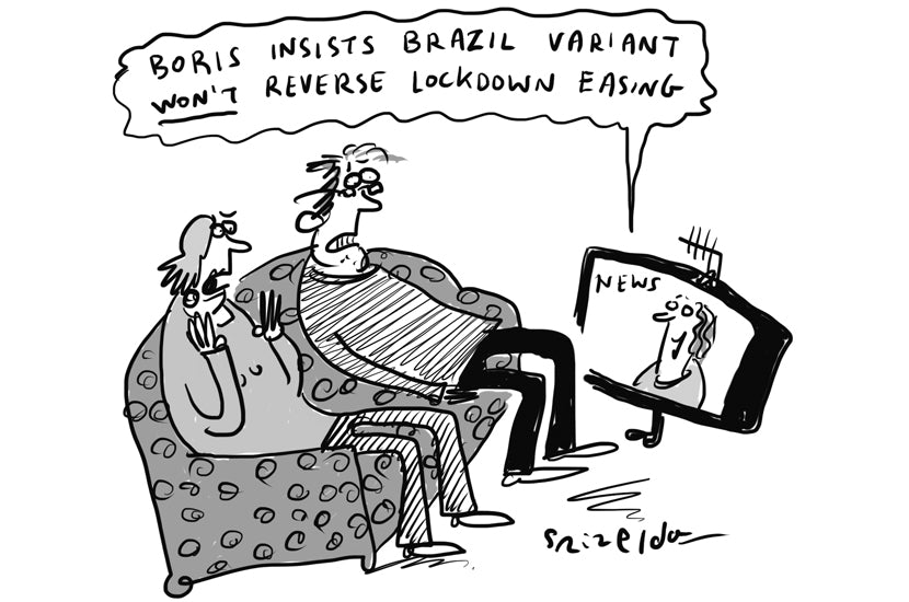 Grizelda - ‘Oh no! The Brazil variant will reverse lockdown easing!’ - 6 March 2021