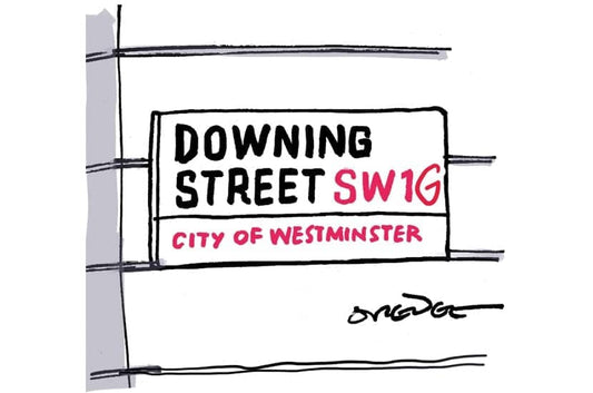 Dredge - Downing street SW1G - 5 February 2022