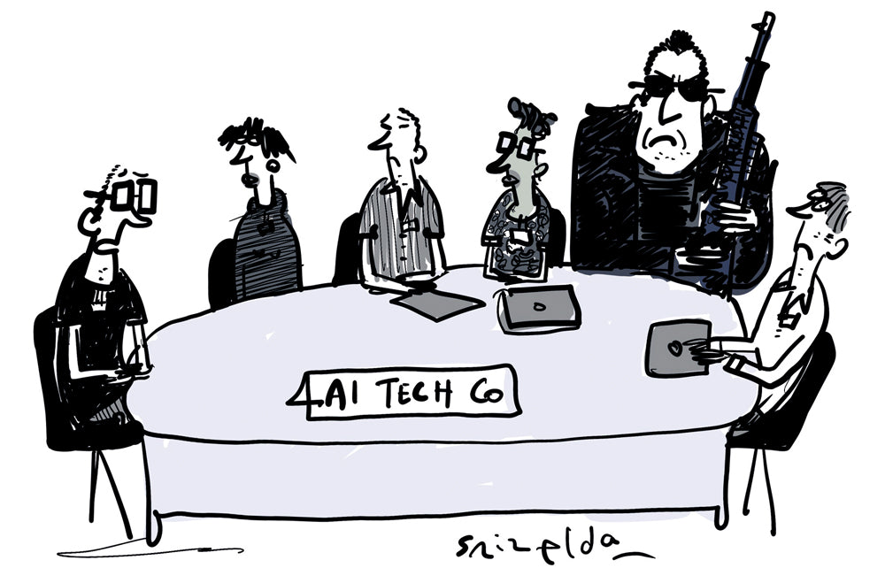 Grizelda - ‘We better let our shareholders know we’ve accidentally created the Terminator.’ - 26 September 2026