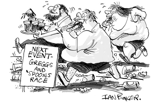 Ian Baker - Greggs and ‘spoons race - 11 July 2026
