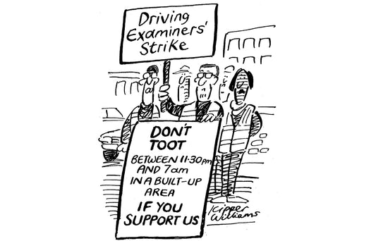 Kipper Williams - Driving examiners' strike - 7 January 2023