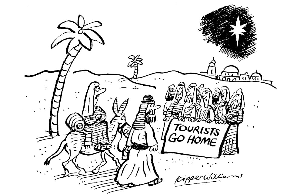 Kipper Williams - Tourists go home - 14 December 2024