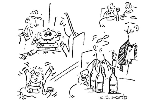 K J Lamb - A bottle of your robust red to go with the gentle parenting - 14 June 2025