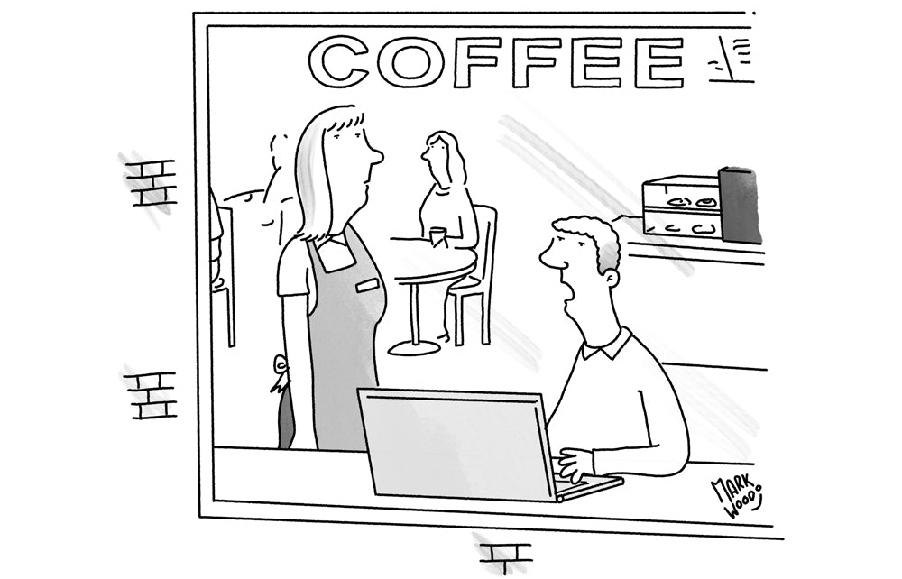 Mark Wood - ‘Buy another coffee? You’ll price me out of working here.’ - 10 October 2026