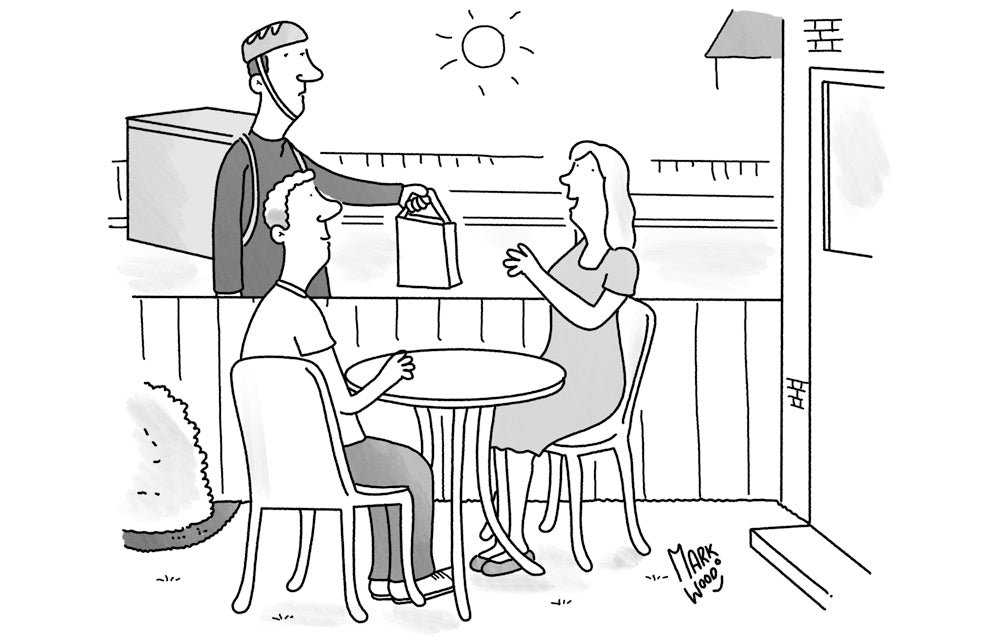Mark Wood - This is nice for a change. It’s not often we eat out these days. - 20 June 2026