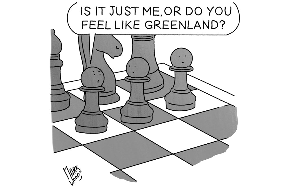 Mark Wood - Is it just me, or do you feel like Greenland? - 31 January 2026