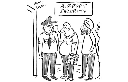 Paul Wood - ‘I have a religious exemption that allows me to take a six-pack of lager onto the plane.’ - 13 June 2026