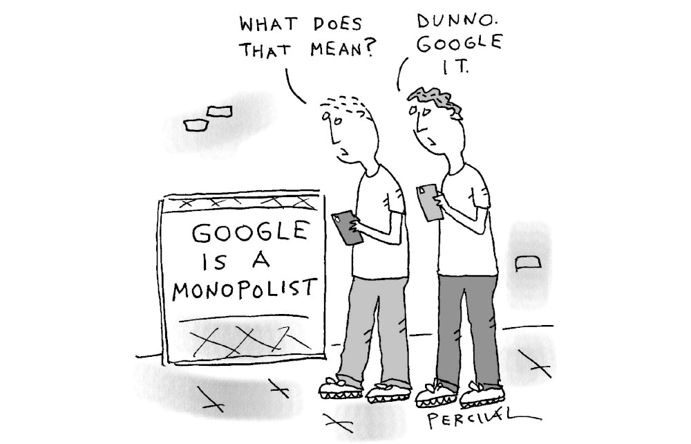 Matt Percival - Google is a monopolist - 10 August 2024