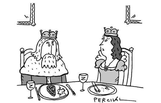 Matt Percival - ‘Real kings eat quiche.’ - 22 April 2023