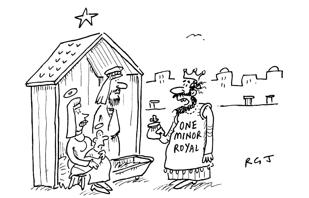 RGJ - ‘Three kings is too much to expect in a modern slimmed-down monarchy.’ - 14 December 2024