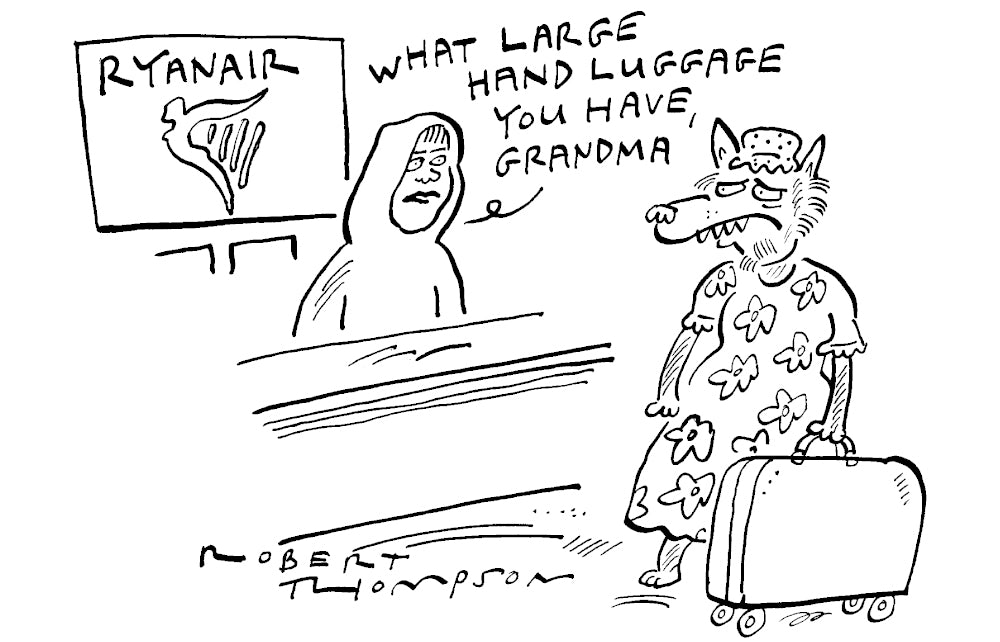 Robert Thompson - What large hand luggage you have Grandma - 2 August 2025