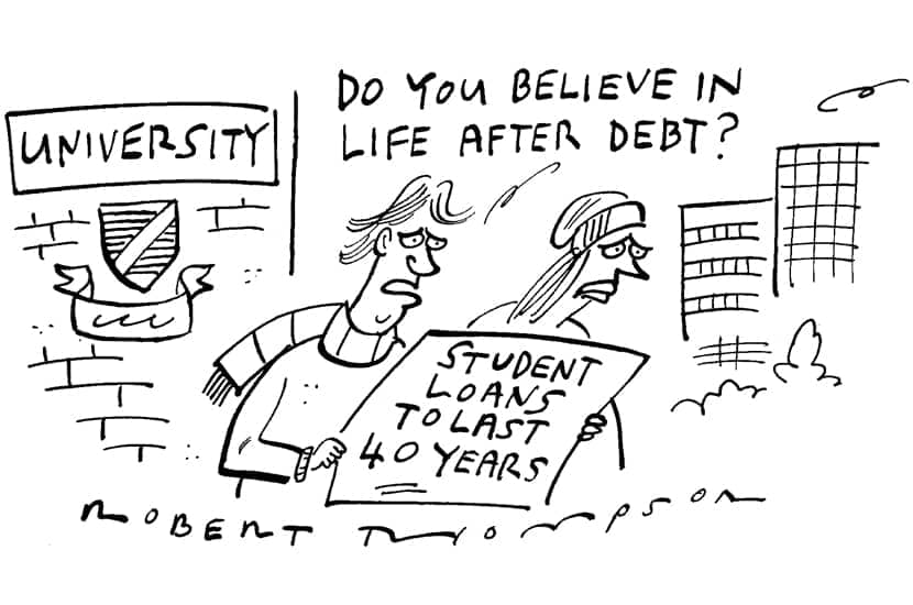 Robert Thompson - Student loans to last 40 years - 5 March 2022