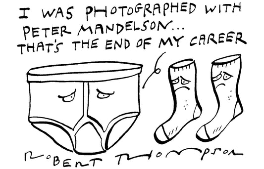 Robert Thompson - I was photographed with Peter Mandelson - 7 February 2026