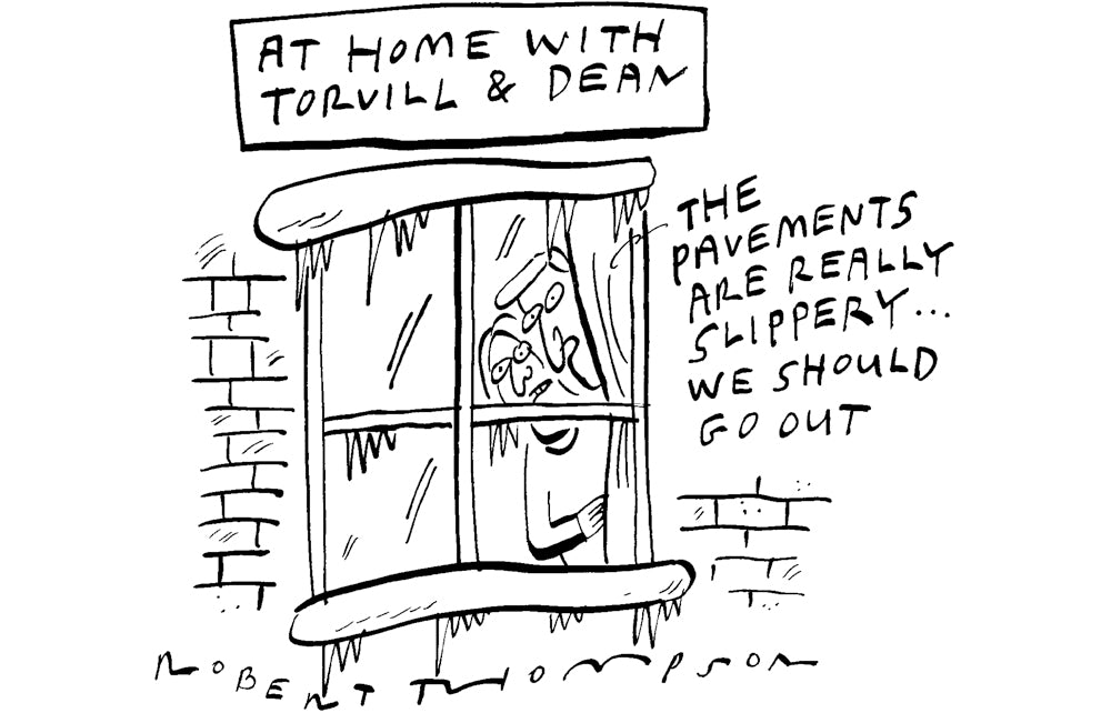 Robert Thompson - The pavements are really slippery… We should go out - 10 January 2026