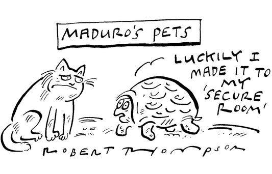 Robert Thompson - Luckily I made it to my ‘secure room’ - 10 January 2026