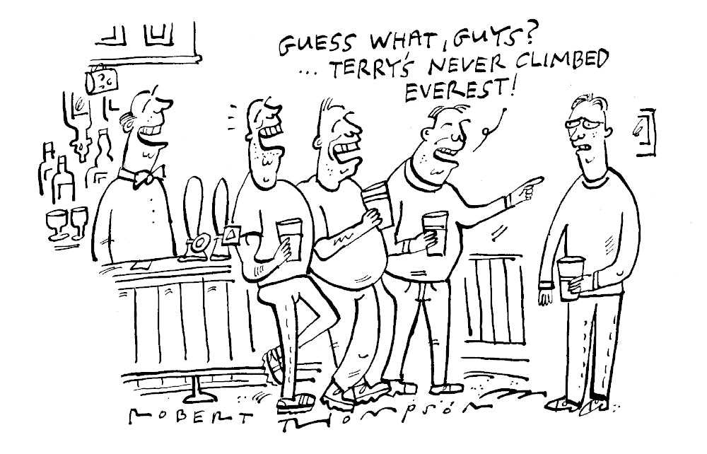 Robert Thompson - Never climbed Everest - 11 October 2025