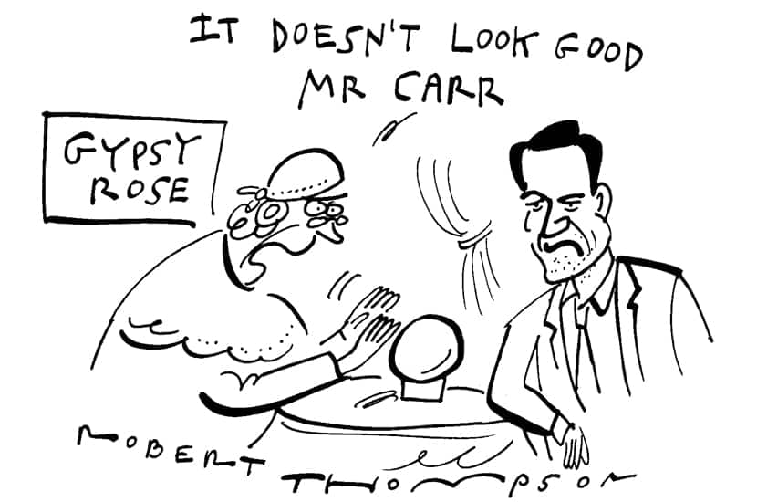 Robert Thompson - It doesn't look good Mr Carr - 12 February 2022