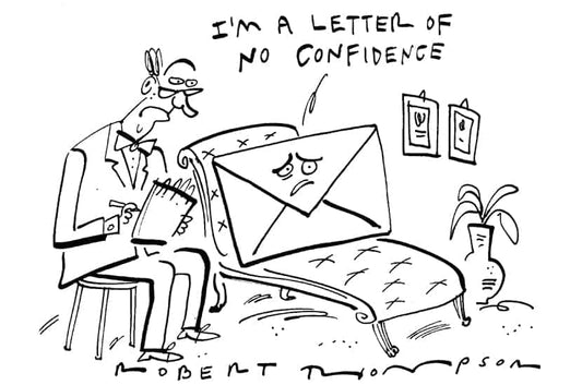 Robert Thompson - Letter of no confidence - 12 February 2022