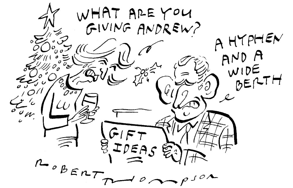 Robert Thompson - What are you giving Andrew? - 13 December 2025