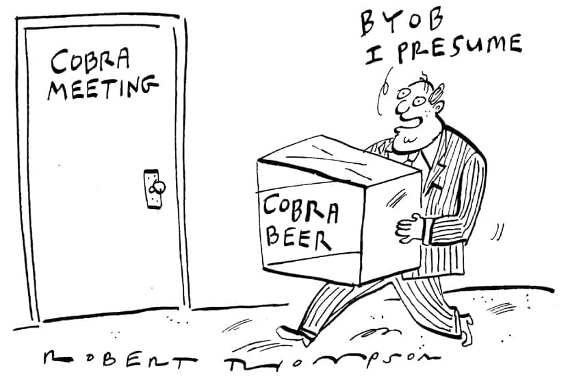 Robert Thompson - Cobra beer - 15 January 2022