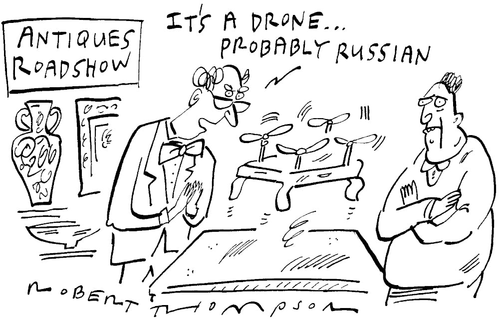 Robert Thompson - Antiques Roadshow drone - 15 November 2025
