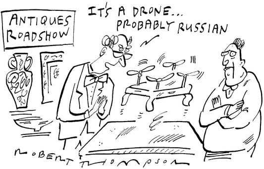 Robert Thompson - Antiques Roadshow drone - 15 November 2025