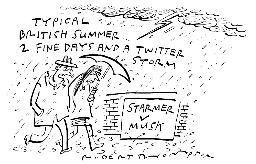 Robert Thompson - 2 fine days and a Twitter storm - 17 August 2024