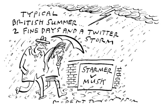 Robert Thompson - 2 fine days and a Twitter storm - 17 August 2024