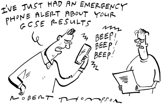 Robert Thompson - I’ve just had an emergency phone alert about your GCSE results - 22 August 2026