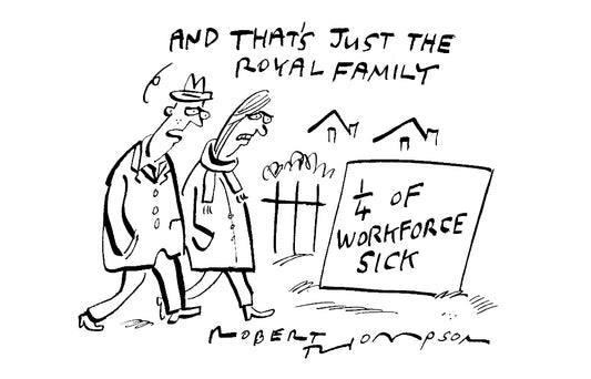 Robert Thompson - Quarter of workforce sick - 27 April 2024