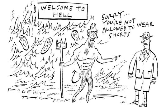 Robert Thompson - You're not allowed to wear shorts - 28 June 2025