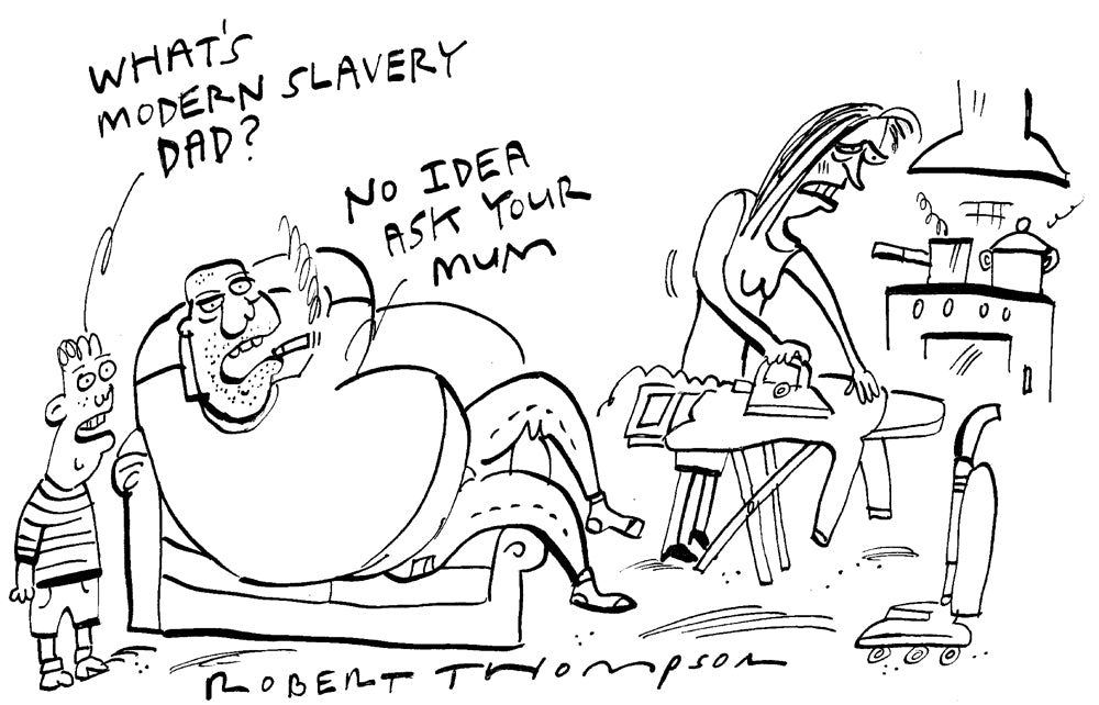 Robert Thompson - What's modern slavery dad? - 28 October 2023