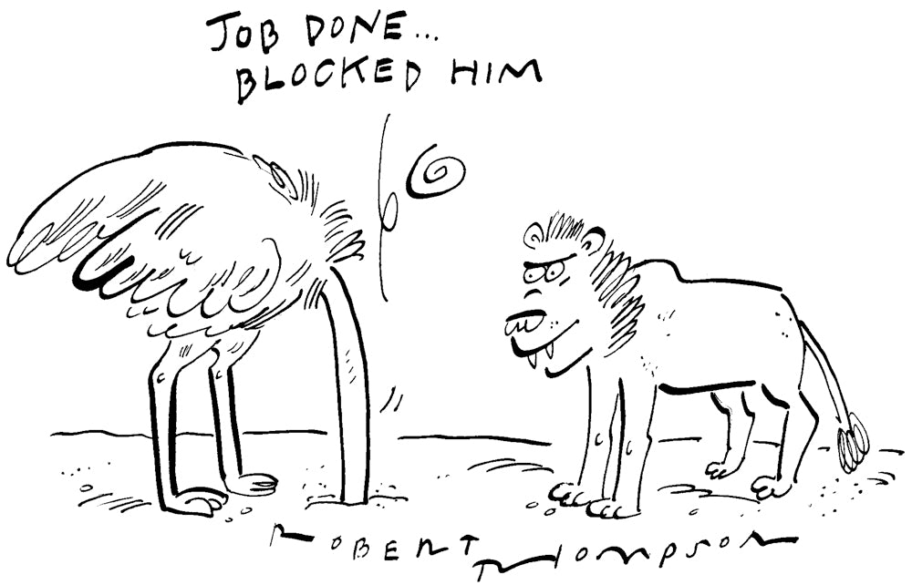 Robert Thompson - Job done… Blocked him - 31 January 2026