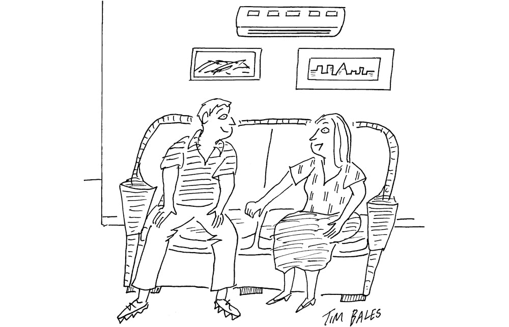 Tim Bales - ‘Now that we’ve had air conditioning fitted I’m less worried about climate change.’ - 4 July 2026