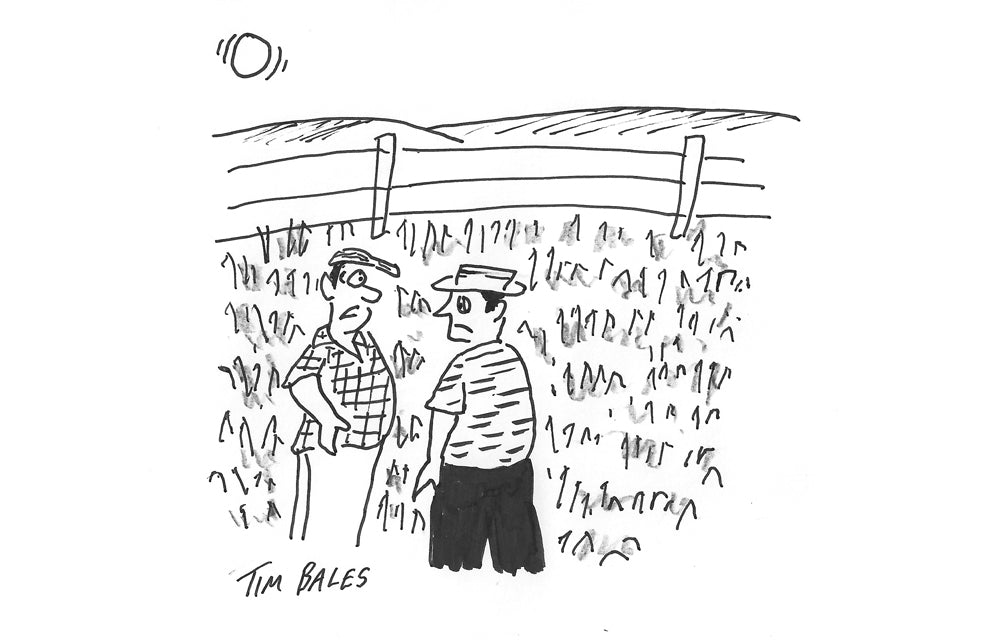 Tim Bales - ‘It’s said you reap what you sow. Not with this weather you don’t.’ - 15 August 2026