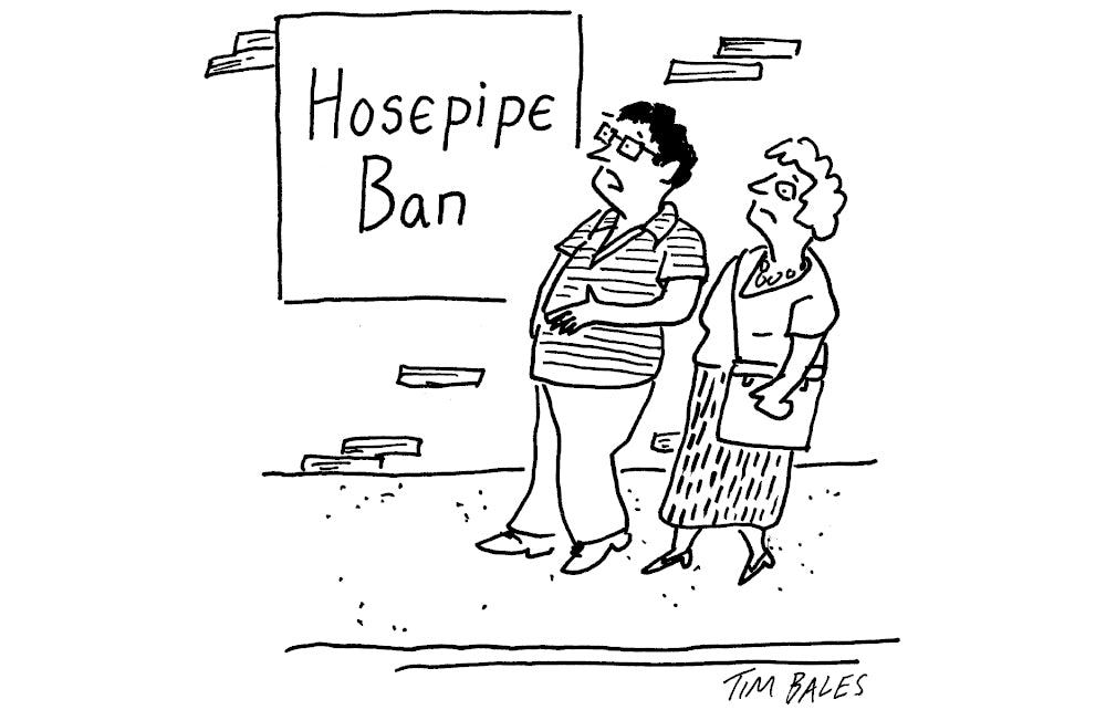 Tim Bales - It's the only reduction our water company has ever offered us - 19 July 2025